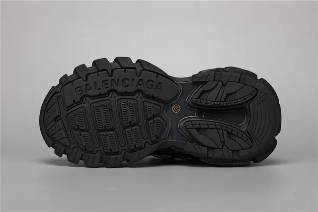 Balenciaga Track Sneaker sneakers noires et blanches chunky 6
