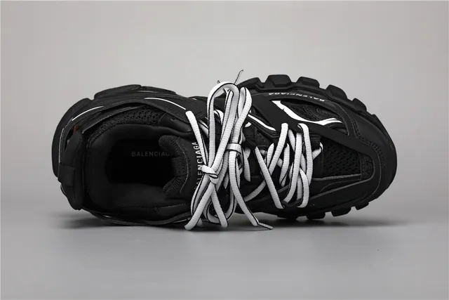 Balenciaga Track Sneaker sneakers noires et blanches chunky 7