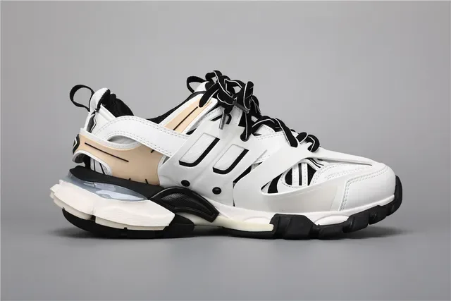 Balenciaga Track Sneaker branco preto bege tênis lifestyle 8