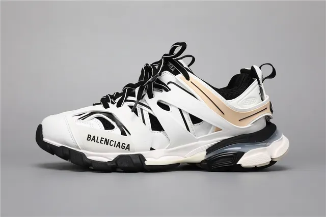 Balenciaga Track Sneaker branco preto bege tênis lifestyle 9