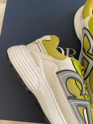 بالينسياغا Track Trainer لایم جرين أبيض سنيكرز أسلوب حياة 9