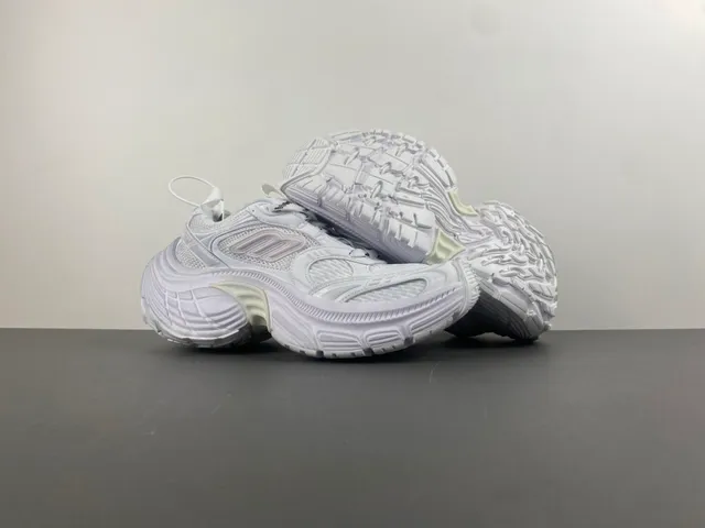 Balenciaga Track Trainer White Chunky Sneakers 12