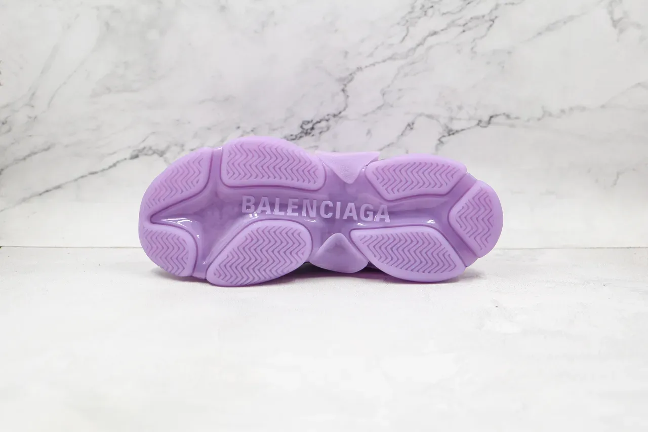 Balenciaga Triple S Lavande Chunky Sneakers 3
