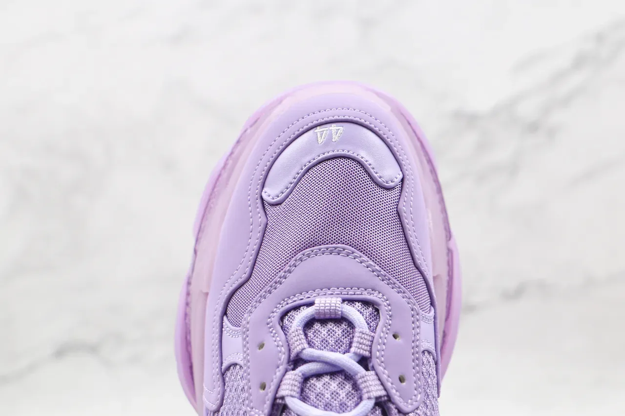 Balenciaga Triple S Lavande Chunky Sneakers 5