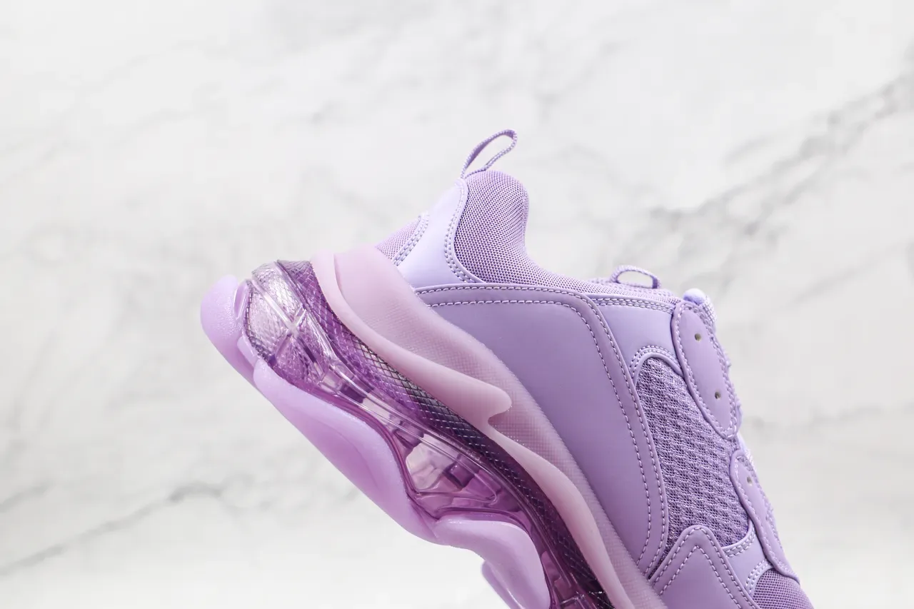 Balenciaga Triple S Lavande Chunky Sneakers 6