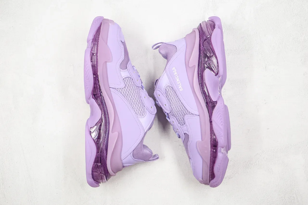 Balenciaga Triple S Lavande Chunky Sneakers 9