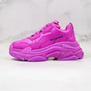 Balenciaga Triple S Monochrome Pink Chunky Zapatillas