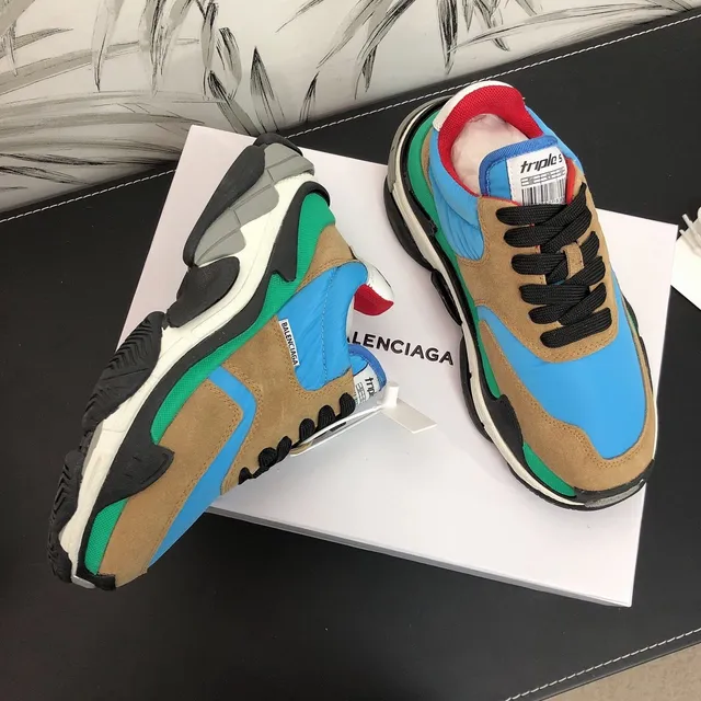 Balenciaga Triple S Multicolor Chunky Sneakers 1
