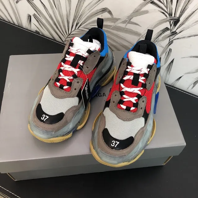 Balenciaga Triple S Multicolor Chunky Sneakers 3