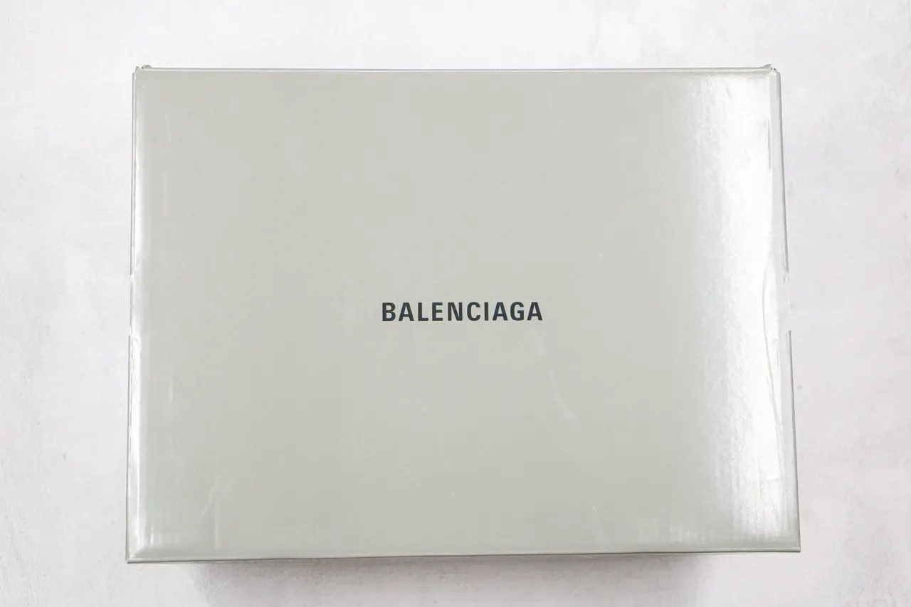 Balenciaga White Yellow Multi-Layered Cage Upper Oversized Sculpted Sole Chunky Sneakers 3