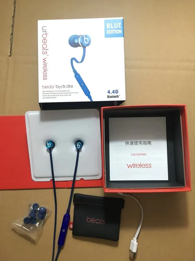 Beats urBeats² Wireless Black Red Neckband-Style Sports Earphones 13