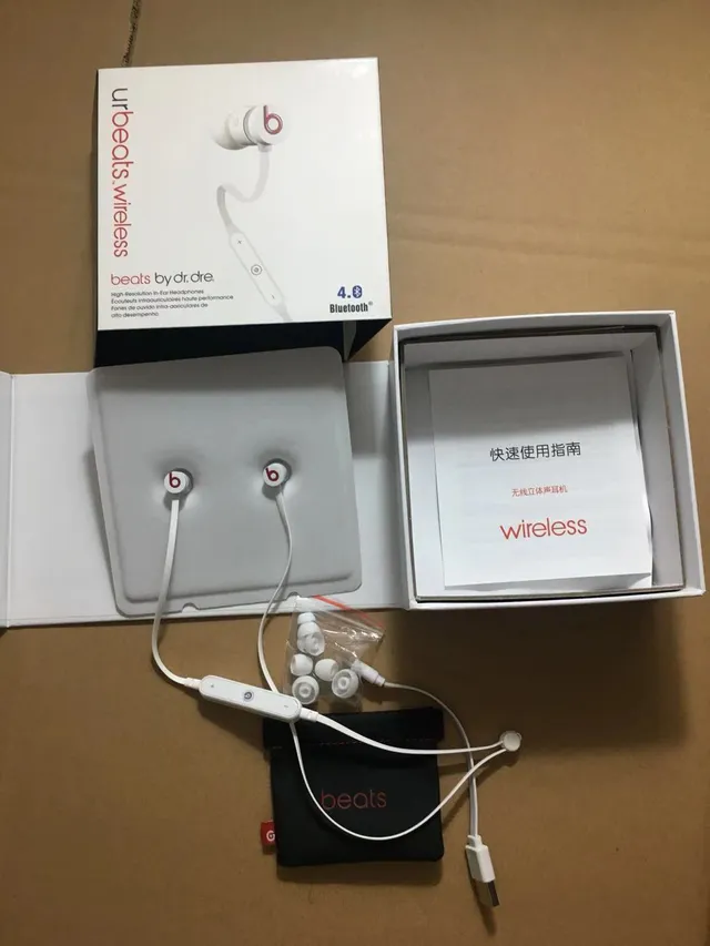 Beats urBeats² Wireless Black Red Neckband-Style Sports Earphones 16