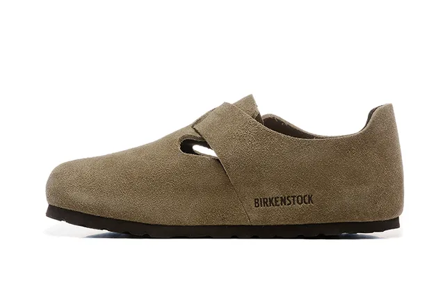 Birkenstock Arizona Suédé Beige Brun Dessus Sangle à boucle unique Chaussures Casuales 5