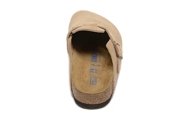 Birkenstock Arizona Bege Zueco de Camurça 4