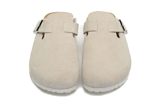 Birkenstock Arizona sabot beige en daim 3
