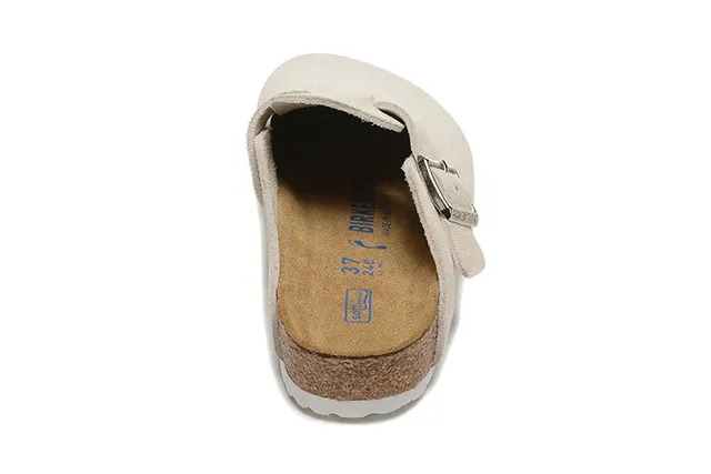 Birkenstock Arizona sabot beige en daim 4
