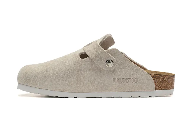 Birkenstock Arizona sabot beige en daim 5