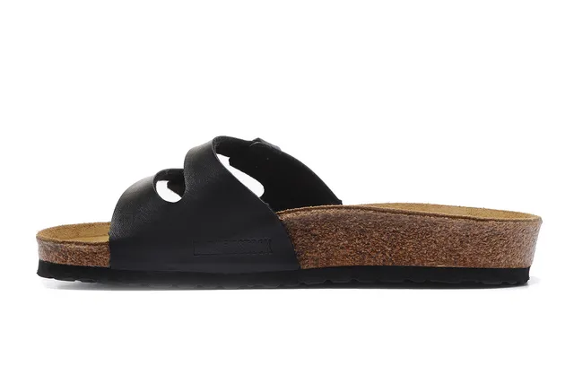 Birkenstock Arizona Sandales casual noires 3