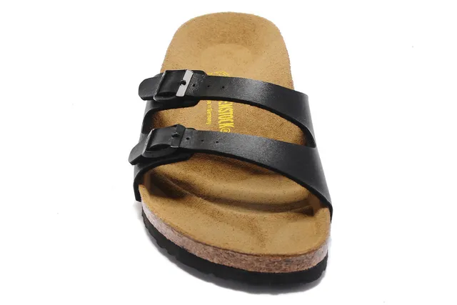 Birkenstock Arizona Sandales casual noires 4
