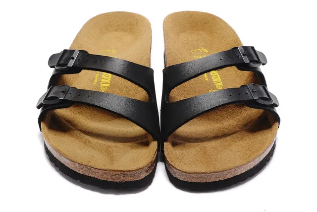 Birkenstock Arizona Sandales casual noires 5