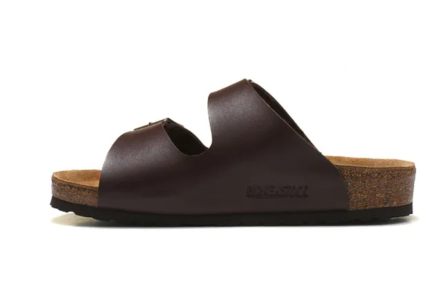 Birkenstock Arizona sandales en cuir marron casual 3