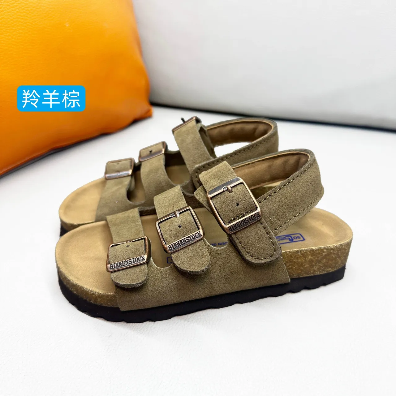 Birkenstock Arizona Deer Brown صندل كاجوال 2