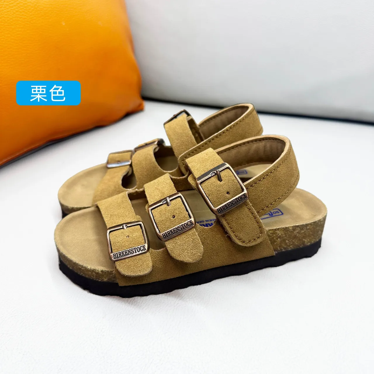 Birkenstock Arizona Deer Brown صندل كاجوال 5