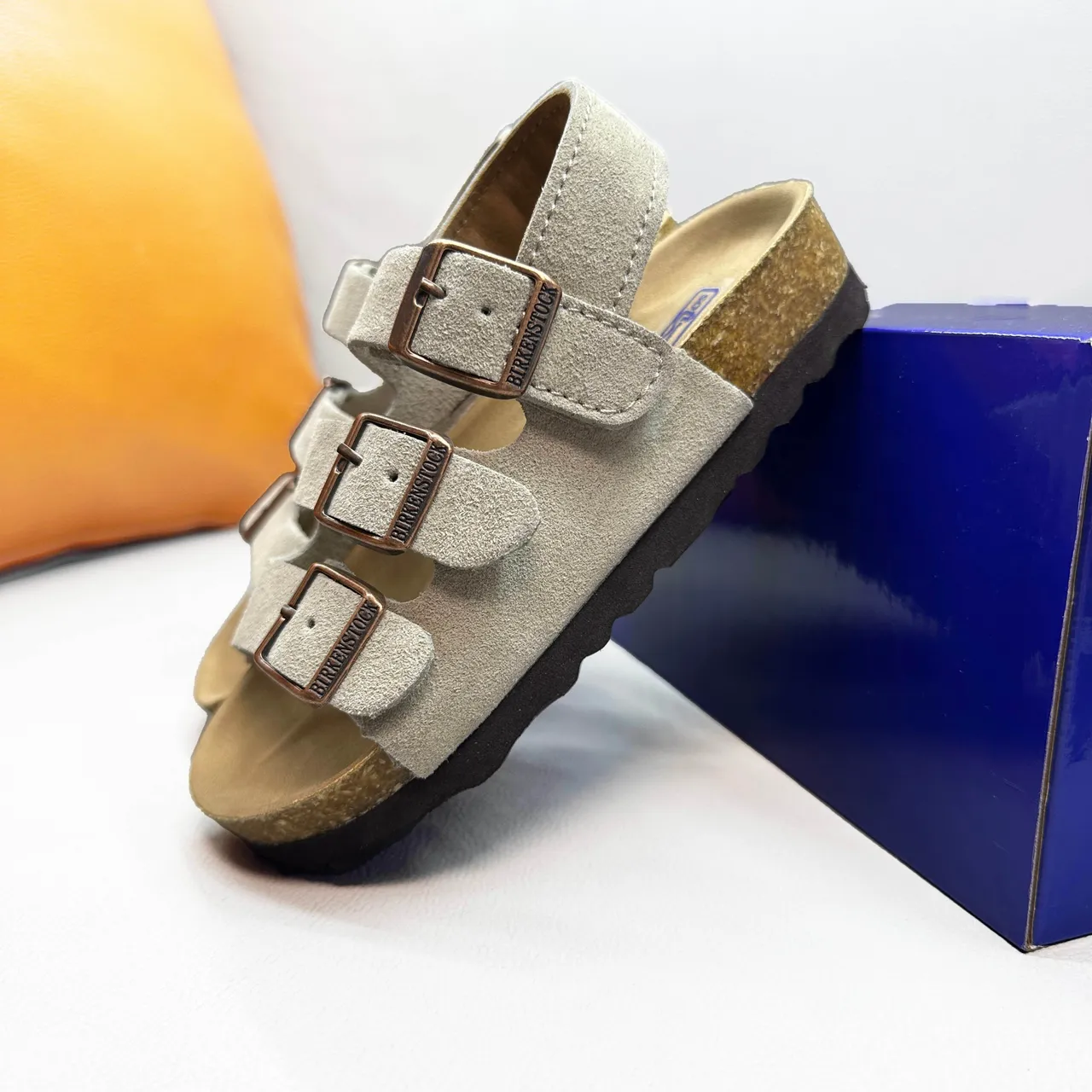 Birkenstock Arizona Deer Brown صندل كاجوال 14