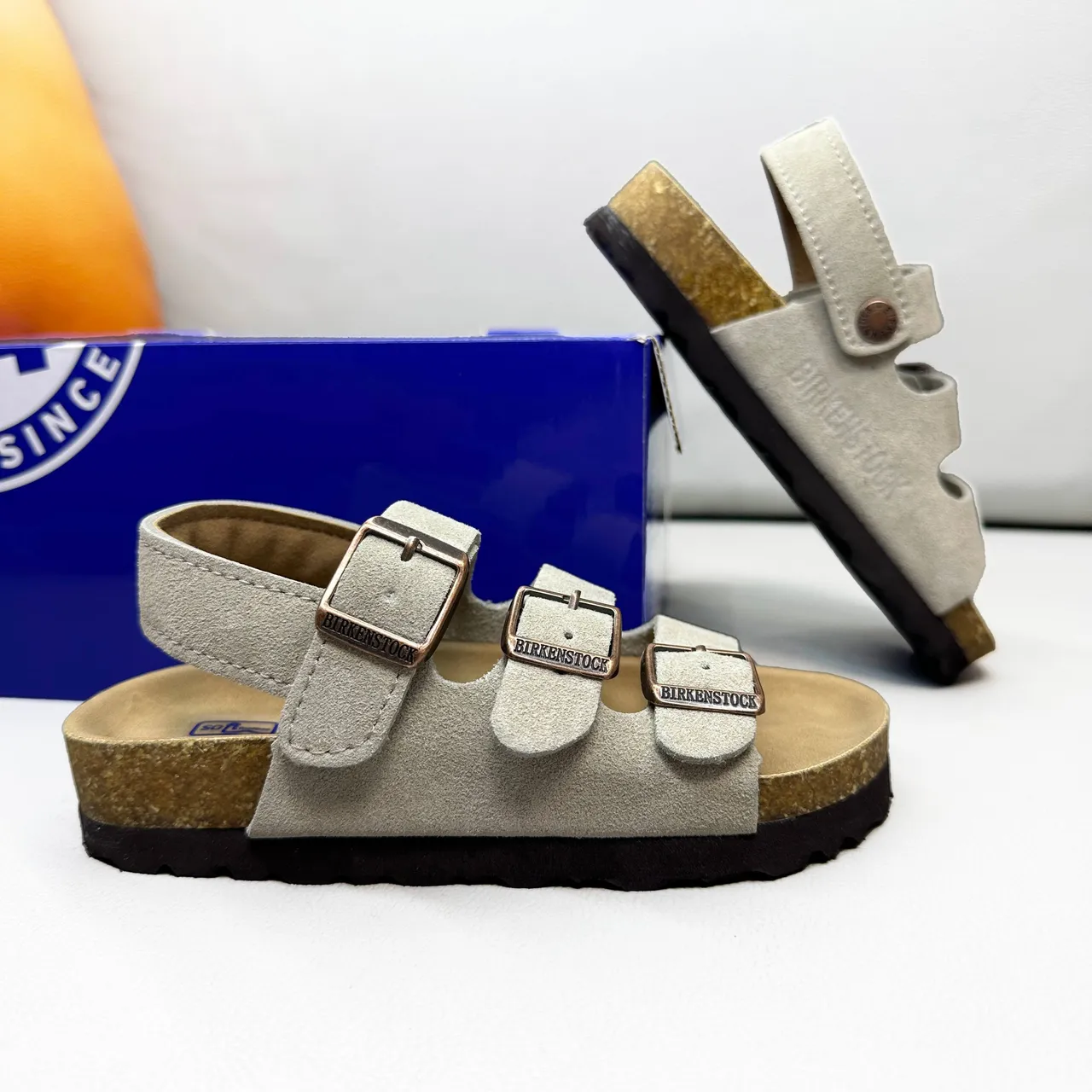 Birkenstock Arizona Deer Brown صندل كاجوال 15