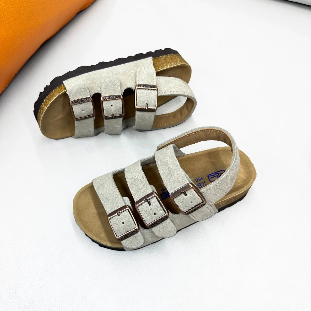Birkenstock Arizona Deer Brown صندل كاجوال 18