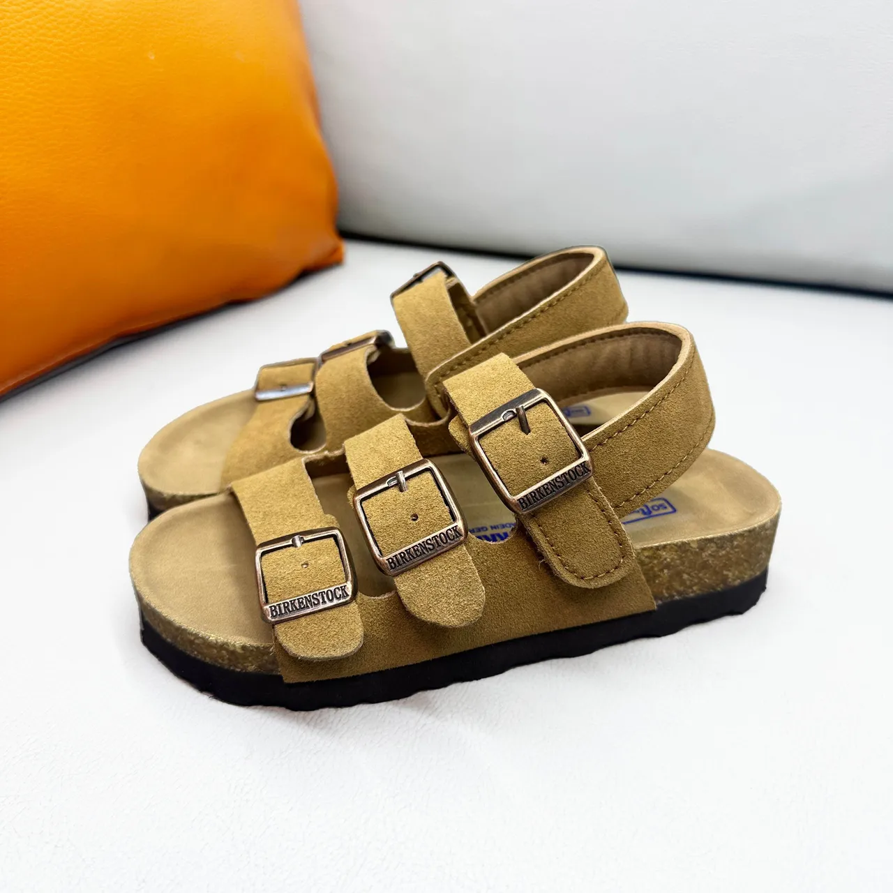 Birkenstock Arizona Deer Brown صندل كاجوال 19