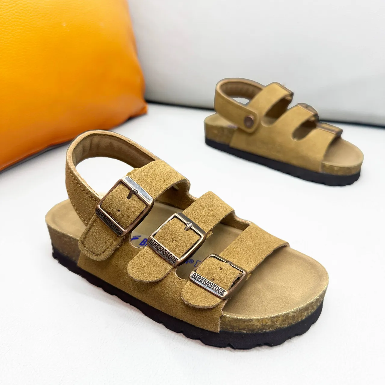 Birkenstock Arizona Deer Brown صندل كاجوال 20