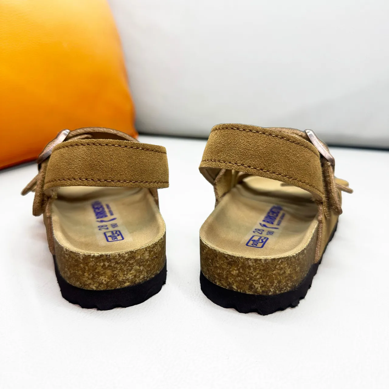 Birkenstock Arizona Deer Brown صندل كاجوال 21