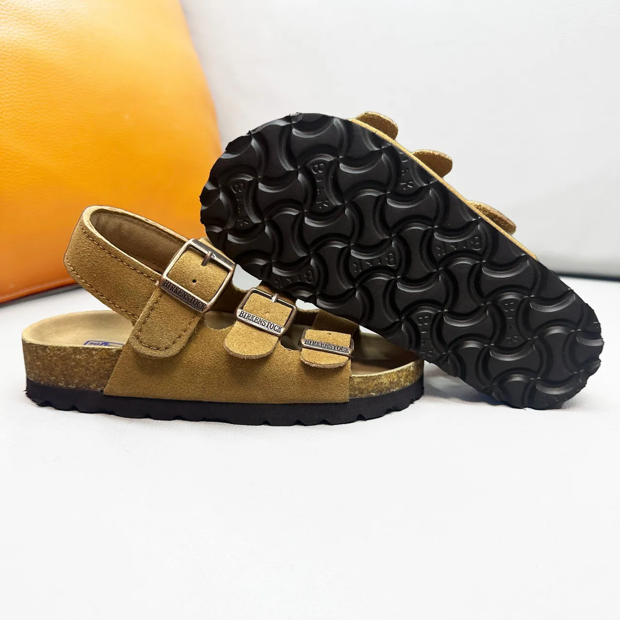 Birkenstock Arizona Deer Brown صندل كاجوال 22