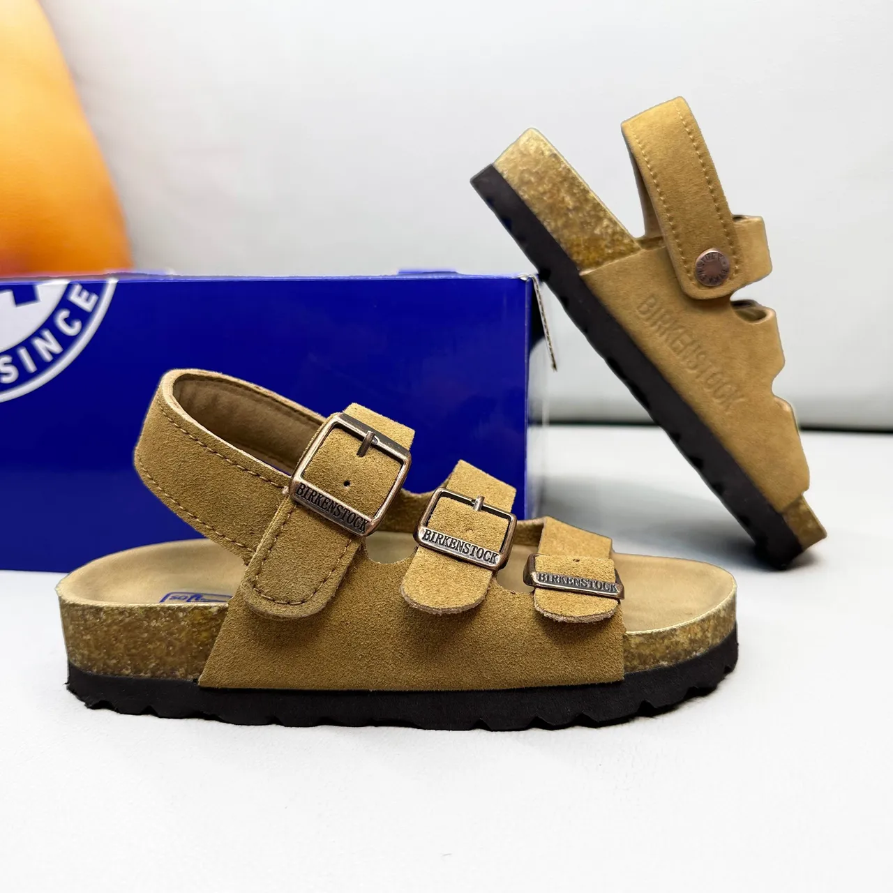 Birkenstock Arizona Deer Brown صندل كاجوال 24