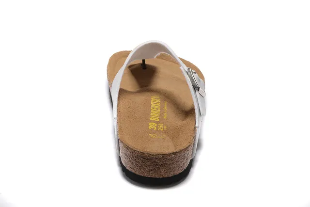 Birkenstock Arizona Sandales Casual Argent Métallique 3