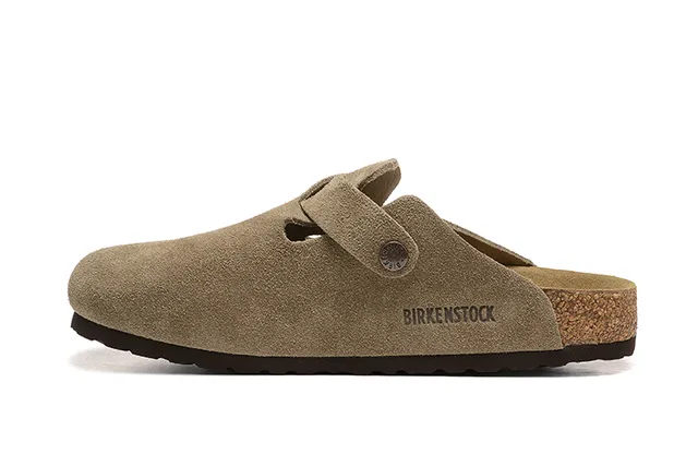 Birkenstock Arizona Taupe Suede pantoufle 5