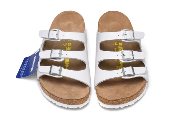 Birkenstock Arizona Blanches Sandales Casual 3
