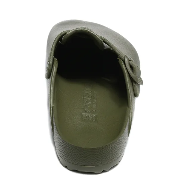 Birkenstock Verde Exército Construção Molded EVA Dupla Tira Ajustável Zueco 3