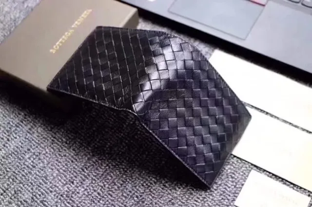 Bottega Veneta Cassette Intrecciato Noir porte-monnaie court 4