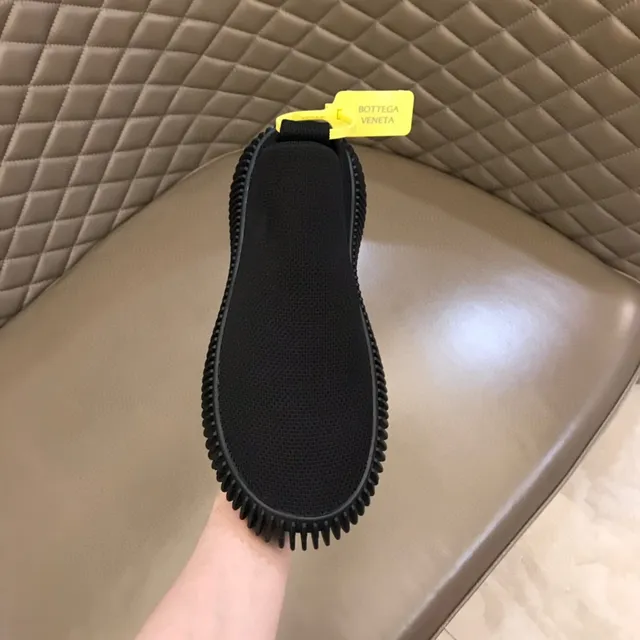 Bottega Veneta Sardine Noir Tricot Slip-On Mocassins 5