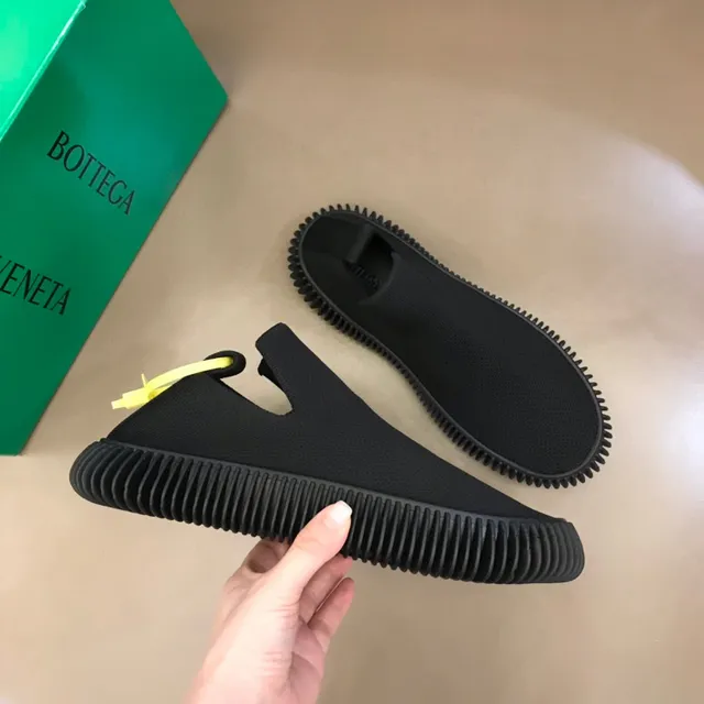 Bottega Veneta Sardine Noir Tricot Slip-On Mocassins 7