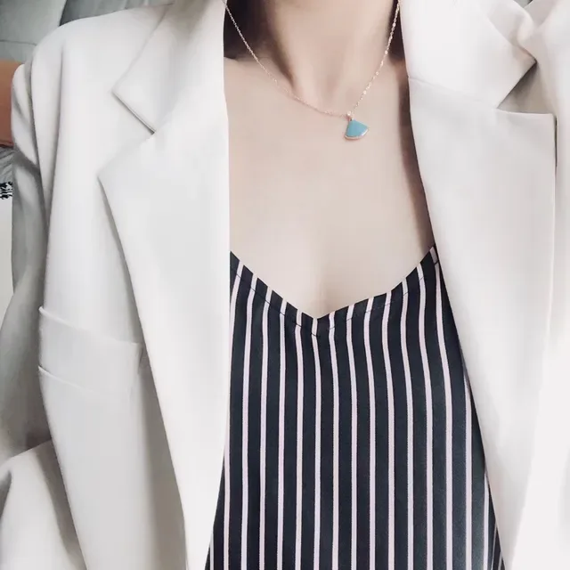Bvlgari Divas’ Dream Turquoise Fan Pendant Necklace 7