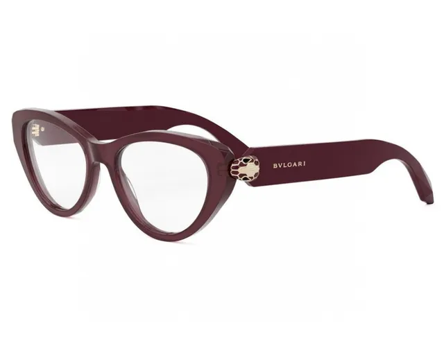 Bvlgari Serpenti Cat-Eye lunettes de soleil acétate noir 5