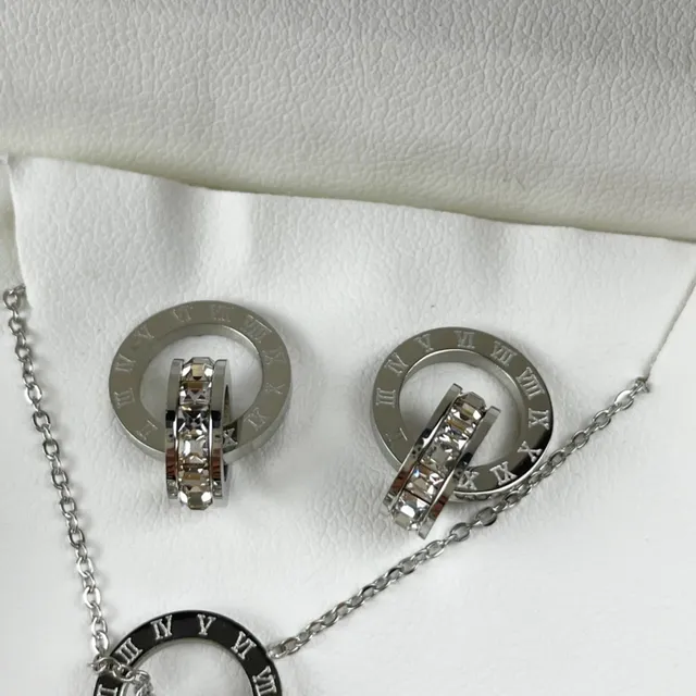 Cartier Ballon Bleu Rose Argent Boîtier Rond Protection Couronne Collier 3