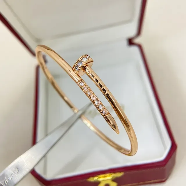 Cartier Juste un Clou Bracelet à clou Pavé-Set Multi-Metal 3