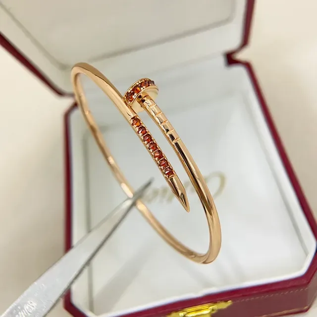 Cartier Juste un Clou Bracelet à clou Pavé-Set Multi-Metal 6
