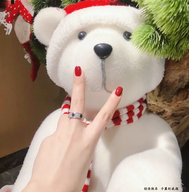 Cartier Juste un Clou Bague Pavé Diamants et Émail Noir 9