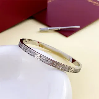 Cartier Juste un Clou Pavé Diamond Rigid Bracelet