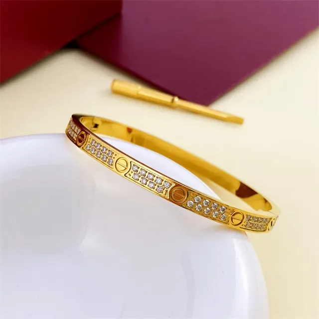 Cartier Juste un Clou Pavé Diamond Pulseira Rigida 2